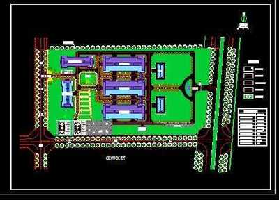 某工厂绿化及景观规划设计免费下载 - 园林水电及相关
